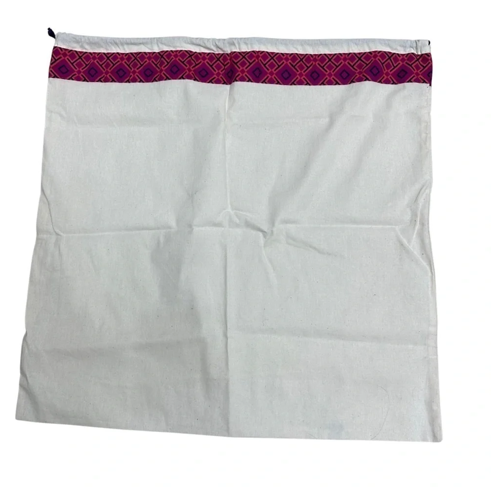 Tory Burch Cotton Handbag Dust Bag Cream Large